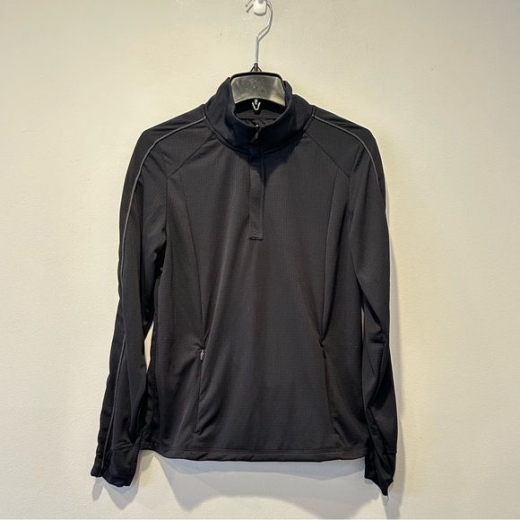 Mondetta Womens Hiking Athletic Workout Tops - Lightweight Quarter-Zip Pullover - Picture 7 of 9